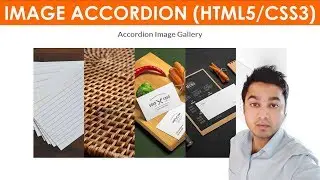 Create Awesome Accordion Menu using HTML5 & CSS3 Only | Image Accordion