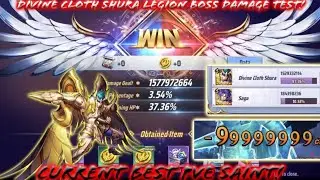 Saint Seiya: Awakening (KOTZ) &mdash; босс Легиона с уроном DC Shura в 1,5 миллиарда! НОВЫЙ Лучший свят...
