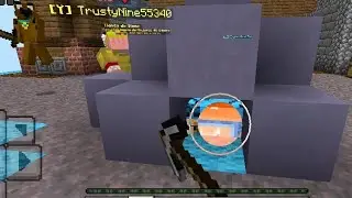 Minecraft bedwars with My friend Gameplay (CubeCraft)
