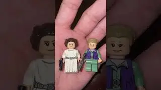 Lego Star Wars Princess Leia old vs young comparison! #shorts