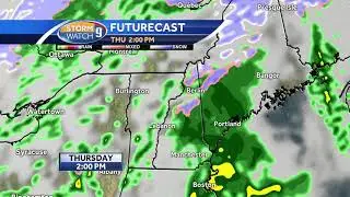 Leftover snow Friday morning, skies clear for most before wet weekend