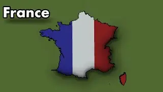Minecraft World Flag Map - Part 4: France, Monaco, and Andorra