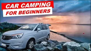 CAR CAMPING UK SETUP FOR BEGINNERS | HOW TO CAR CAMP! | DAD AND 10 YEAR OLD LAD!