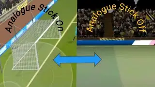 DLS 22 SETTING| Live match by the turning the display analogue Stick Off and On