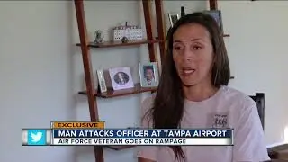 Unruly traveler arrested after making scene at TIA because of flight delay