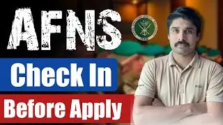 Check These Things Before to Apply For AFNS Test | Join Pak Army Through AFNS 2026