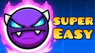 Top 3 EASIEST Easy Demons! (Geometry dash)