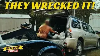 Recovering an Envoy after owners WRECKED IT & STOPPED PAYING.