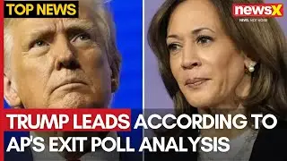 US Election Exit Poll Results | Trump Leads According to AP's Exit Poll Analysis | NewsX