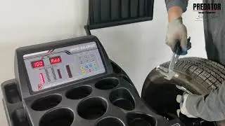 How to Operate a Wheel Balancer with Caliberation ? || Predator Wheel Balancer ||