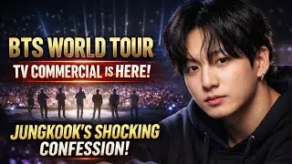 BTS World Tour TV commercial starts airing. jungkook reveals what shocked the Army.!!