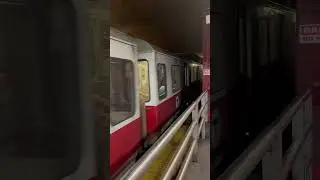 MBTA Red Line: UTDC 01700s Departs Harvard Station