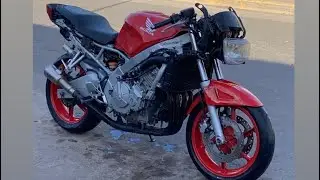 Así es como quedo el Honda CBR600F2😍