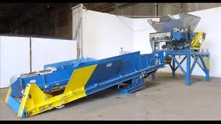 Used- Holzmag Shredder, Model 1400 - stock # 46482002