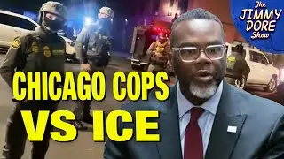 Chicago Police Clash With Federal ICE Agents Set Up By Mayor! 