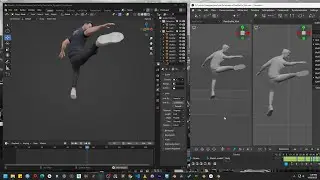 Character Animation Pipeline Cascadeur to Blender Animation Retarget with Auto Rig pro & QuickMagic