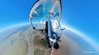 Evolution Revolt Trike - Coastal Flying - INSTA360 X4 Camera & Editor