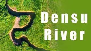 Dam in Koforidua, Densu River | 4K | Aerial