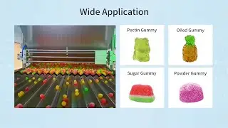 Gummy Candy Counting Bottling Machine