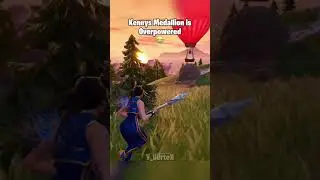 The *NEW* Kennys Medallion Is So Overpowered😭💀#fortnite #gaming #shorts