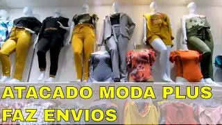 Atacada de Moda Plus Size - Modelos  a partir de R$ 15