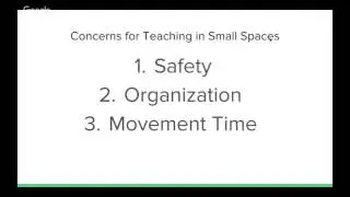 Kristen Murphy - Teaching in Small Spaces: Organization and Creativity