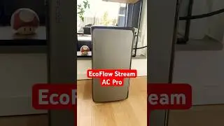 Ecoflow Stream AC Pro l&auml;d sich automatisch mit &uuml;bersch&uuml;ssigen Strom &hearts;️ 😍 #ecoflow #balkonkraftwerk
