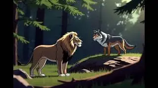 Lion and the wolf🦁