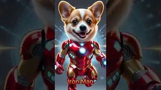 Mini Marvels: If Heroes Were Born as Puppies 🐶🛡