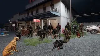 ArmA 3 Zeus - Into The Night - Zombie Scenario