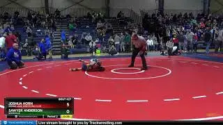 Intermediate 84 Joshua Horn Indian Land Wrestling Club Vs Sawyer Anderson Knoxville