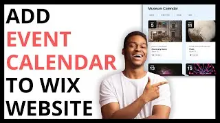 How to Add Event Calendar to Wix Website [QUICK GUIDE]