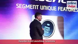Hyundai Xcent Sedan launch in nepal