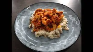 crevette fa&ccedil;on rougail ( avec une bonne sauce &eacute;pic&eacute;e un pur d&eacute;lice ) 🦐🦐🦐🦐🦐🦐🦐