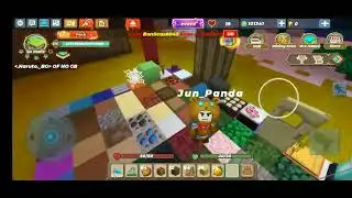 the different and same sound blocks/items in Skyblock!! (Blockman Go)
