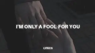 i'm only a fool for you (loop + Slowed + lyrics) | idfc - blackbear (tiktok version)