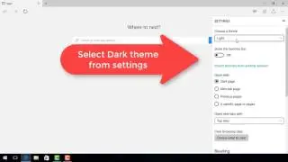 How To Enable Dark Theme In Microsoft Edge Web Browser