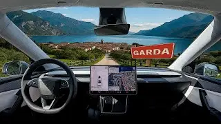 Polska - Włochy 🇮🇹 w jeden dzień 🔋 TESLUNIĄ ⚡