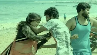 Action Romantic Best Movie Scene | Teja Reddy | Beach Road Chetan Hindi Dubbed Movie Scene 36