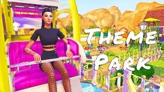 WE HAVE A FUNCTIONAL THEME PARK?!//THE SIMS 4/MOD REVIEW