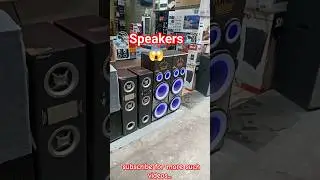speaker market in jaipur🔊🔥#viral#viralvideo  #viralfeeds #viralfeed#speaker #amplifier  #speakers