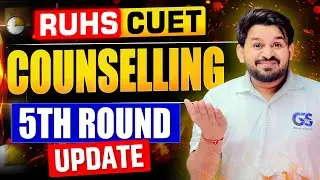 🎯 RUHS CUET 2025 | 5th Round Counselling Choice Filling🤔 | RUHS BSc Nursing 5th Round Counselling