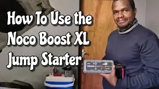 Noco Boost XL GB50 Jump Starter in action