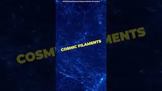Cosmic Filaments Are The Largest Structures In The Universe. #space #cosmoknowledge #universe