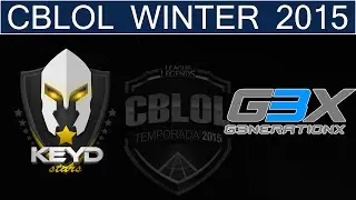 Keyd vs G3X Game 2 | Keyd Stars vs g3nerationX (31.05.2015) [CBLOL Winter 2015]