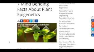 Crazy Facts About a Plant's Genetic Expression