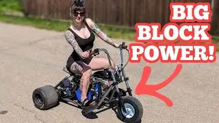 Big Block Pit Trike Is Done. Adding The Most Important Parts!