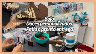 REABRI MINHA LOJA NO IFOOD E JÁ SAIU PEDIDO😍🙌 FATIA DE BOLO A 15 REAIS/ BOLO 1kg/DOCE PERSONALIZADO