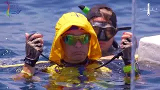 Roatan 2017 AIDA Freediving World Championship - Constant Weight Women's highlights by Diveye