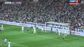 Raul Garcia Goal ~ Real Madrid vs Atletico Madrid 1-1 ~ 2014 HD